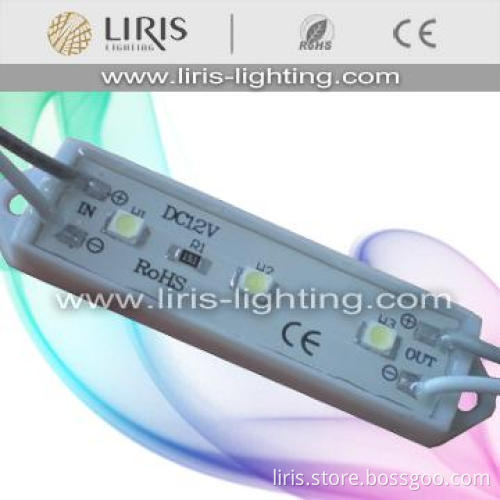 3528 LED Module 3pcs, waterproof IP65-05